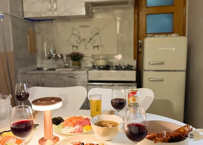 Appartement 가족여행,고대역7분,안암역7분,동대문,명동,고대안암병원,호텔침구,아늑함,세련된,청결함,파티 *