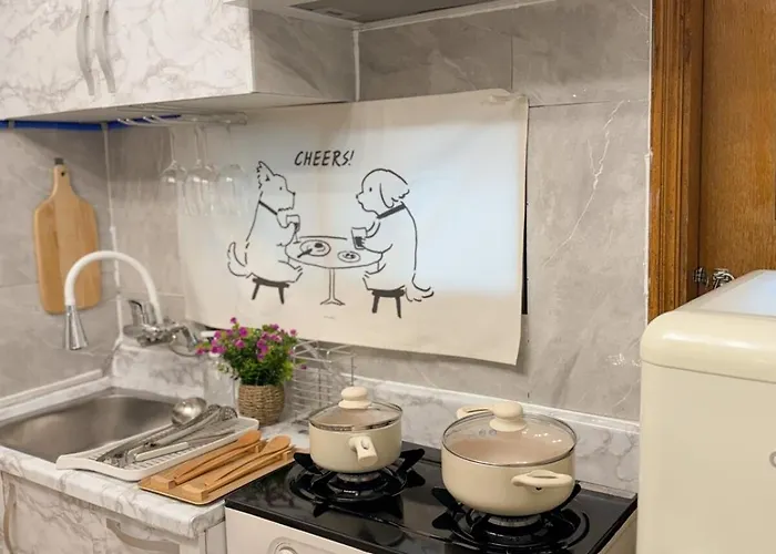 Appartement 가족여행,고대역7분,안암역7분,동대문,명동,고대안암병원,호텔침구,아늑함,세련된,청결함,파티 Séoul