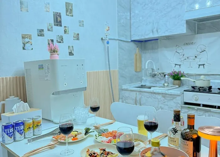 가족여행,고대역7분,안암역7분,동대문,명동,고대안암병원,호텔침구,아늑함,세련된,청결함,파티 Appartement